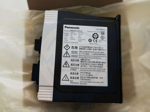 MBDDT2210 panasonic servo drive/motor