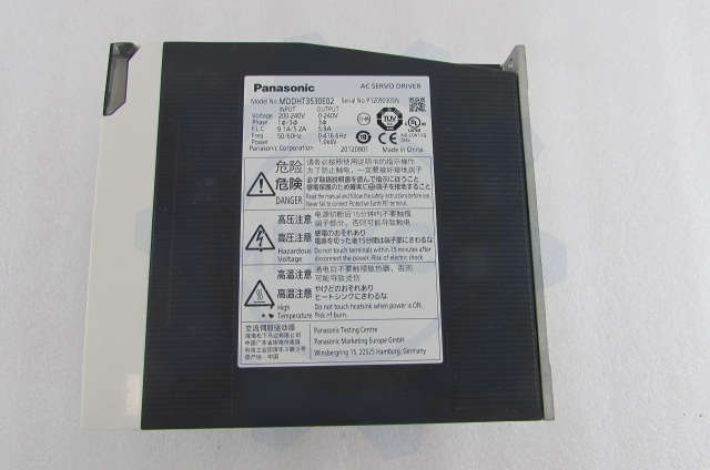 MDDHT3530E02 panasonic servo drive/motor