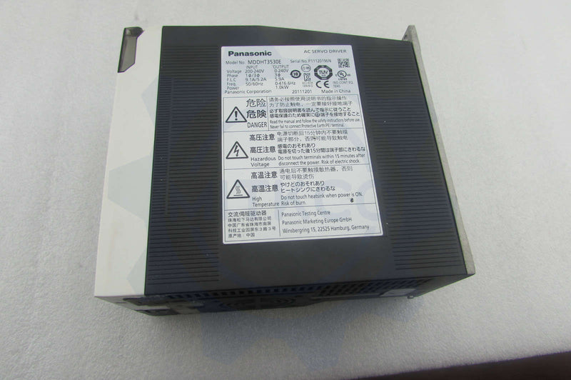 MDDHT3530E panasonic servo drive/motor