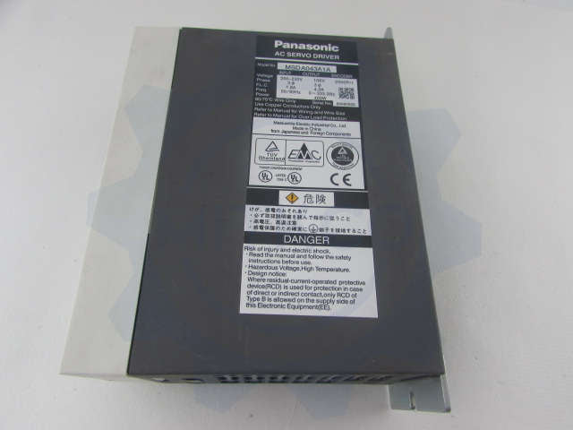 MSDA043A1A panasonic servo drive/motor