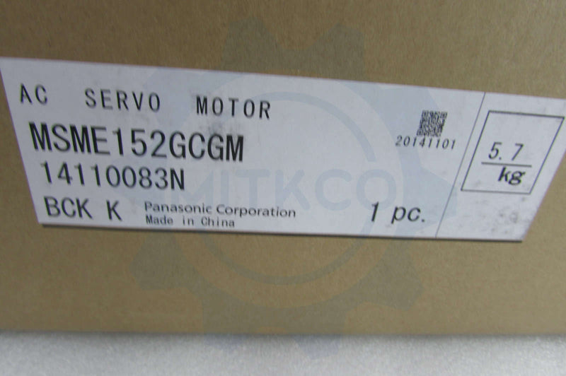 MSME152GCGM panasonic servo drive/motor