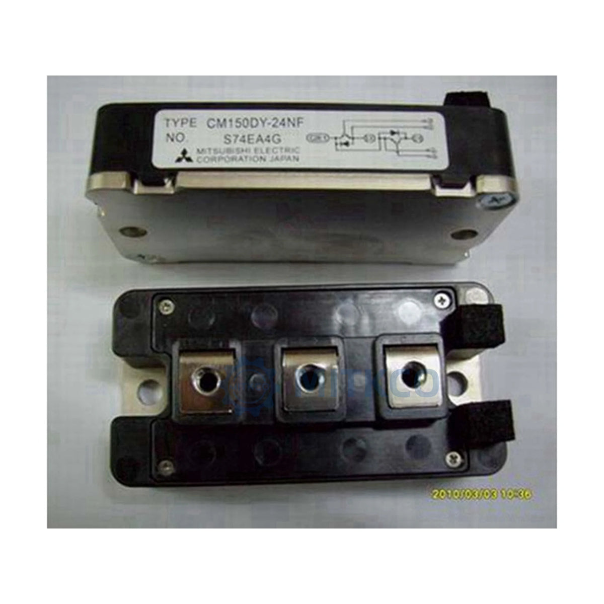 CM150DY-24NF Mitsubishi 150A 1200V Dual IGBT Module Half Bridge