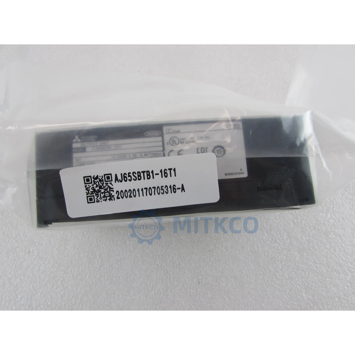 AJ65SBTB1-16T1 Mitsubishi CC-Link Remote I/O 16-Point Transistor Output