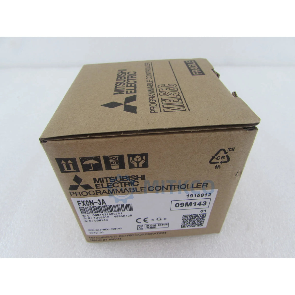 FX0N-3A Mitsubishi Analog I/O Block 2AI/1AO 8-Bit MELSEC-F