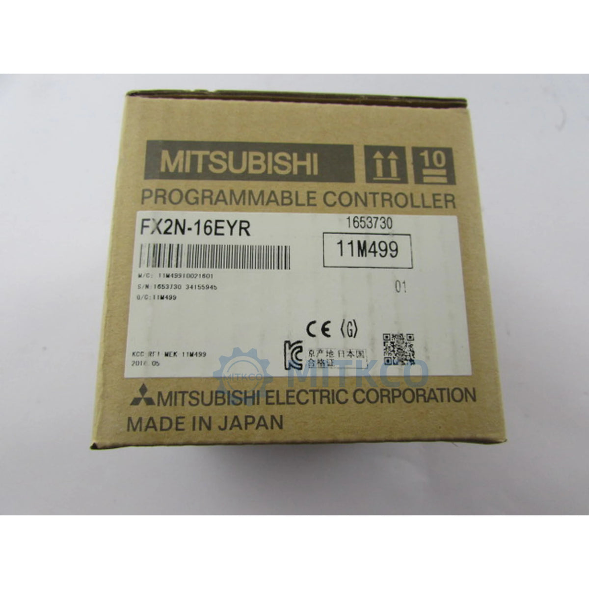 FX2N-16EYR Mitsubishi Output Extension Block 16 Relay Outputs