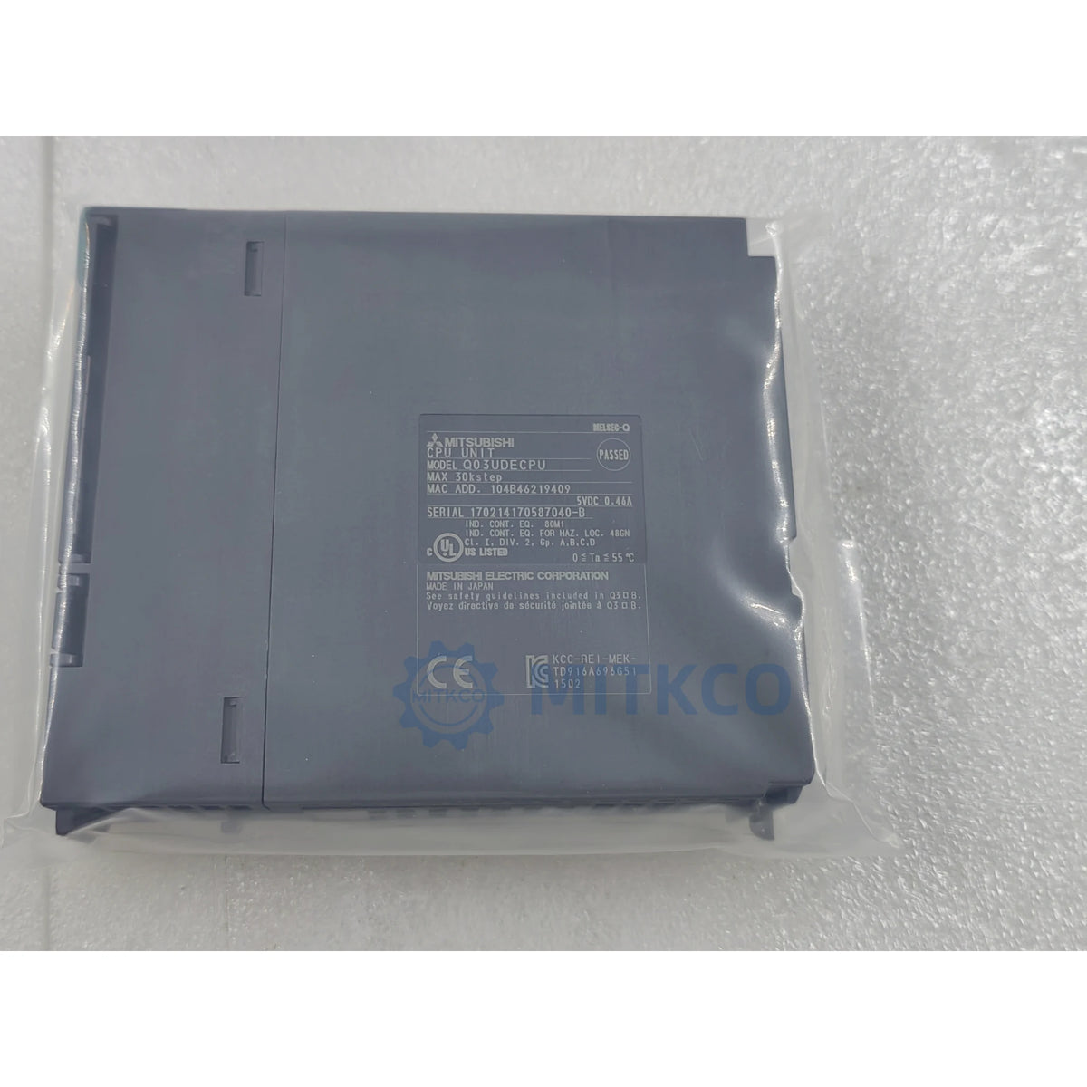 Q03UDECPU Mitsubishi MELSEC-Q CPU 30K Steps Ethernet