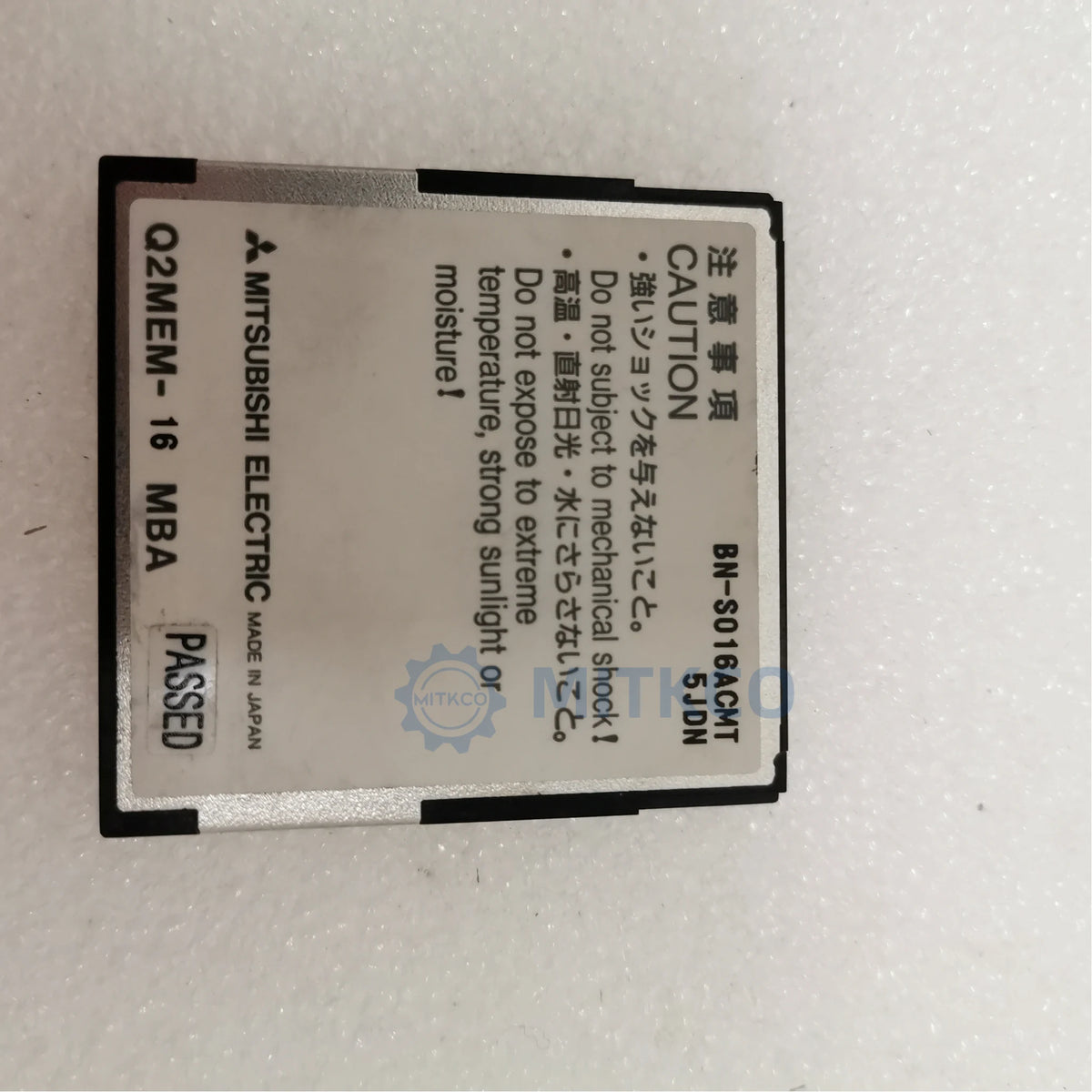 Q2MEM-16MBA Mitsubishi 16MB ATA Memory Card for MELSEC-Q