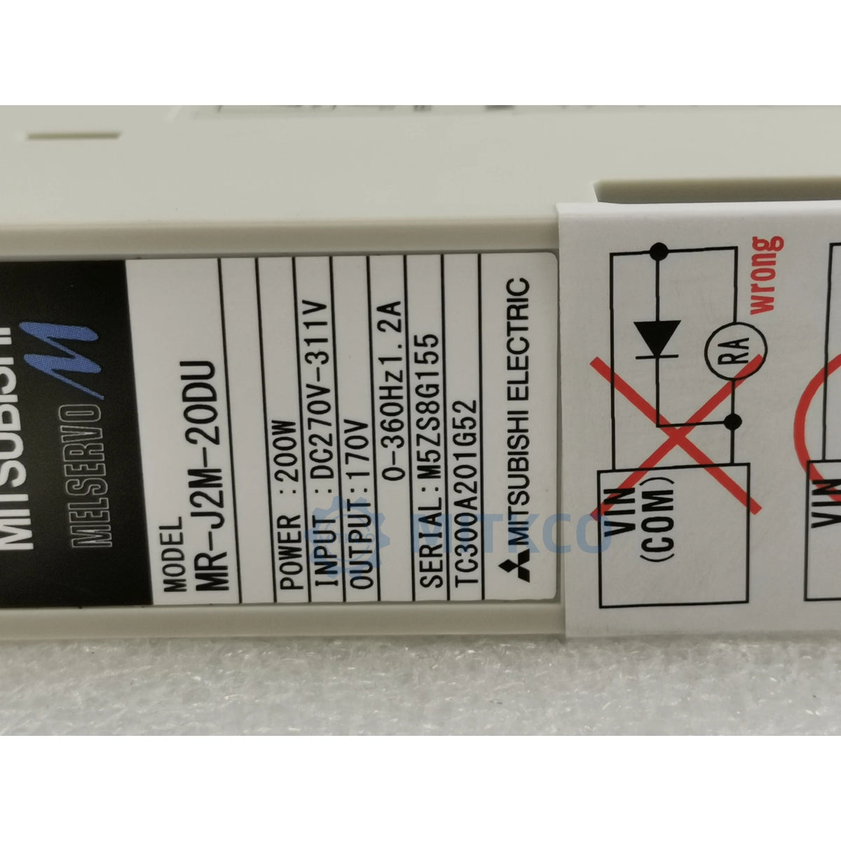 MR-J2M-20DU Mitsubishi Servo Drive Unit 200W Multi-Axis