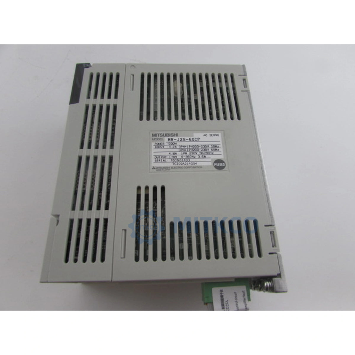 MR-J2S-60CP Mitsubishi Servo Amplifier 600W Positioning