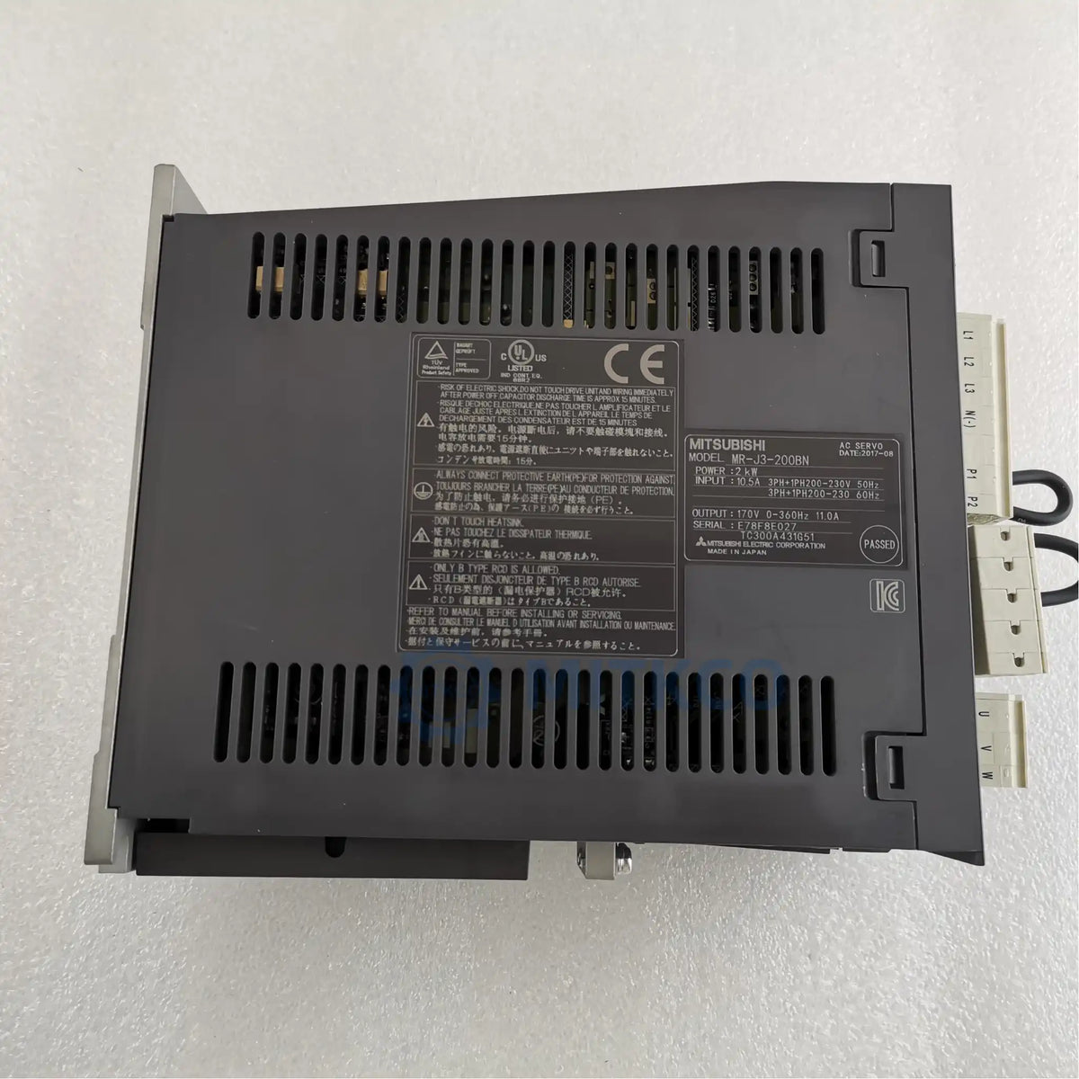 MR-J3-200BN Mitsubishi Servo Amplifier 2kW SSCNET III