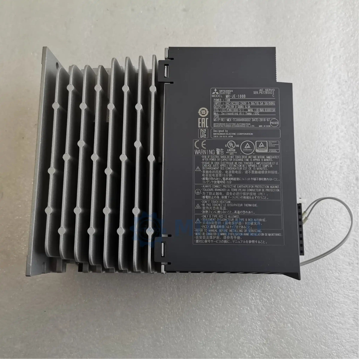 MR-JE-100B Mitsubishi Servo Amplifier 1kW 200V SSCNET III/H