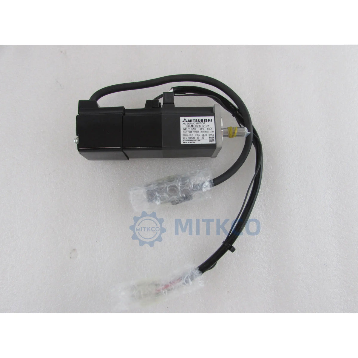 HC-MF13BK-S102 Mitsubishi AC Servo Motor 100W Brake 3000RPM