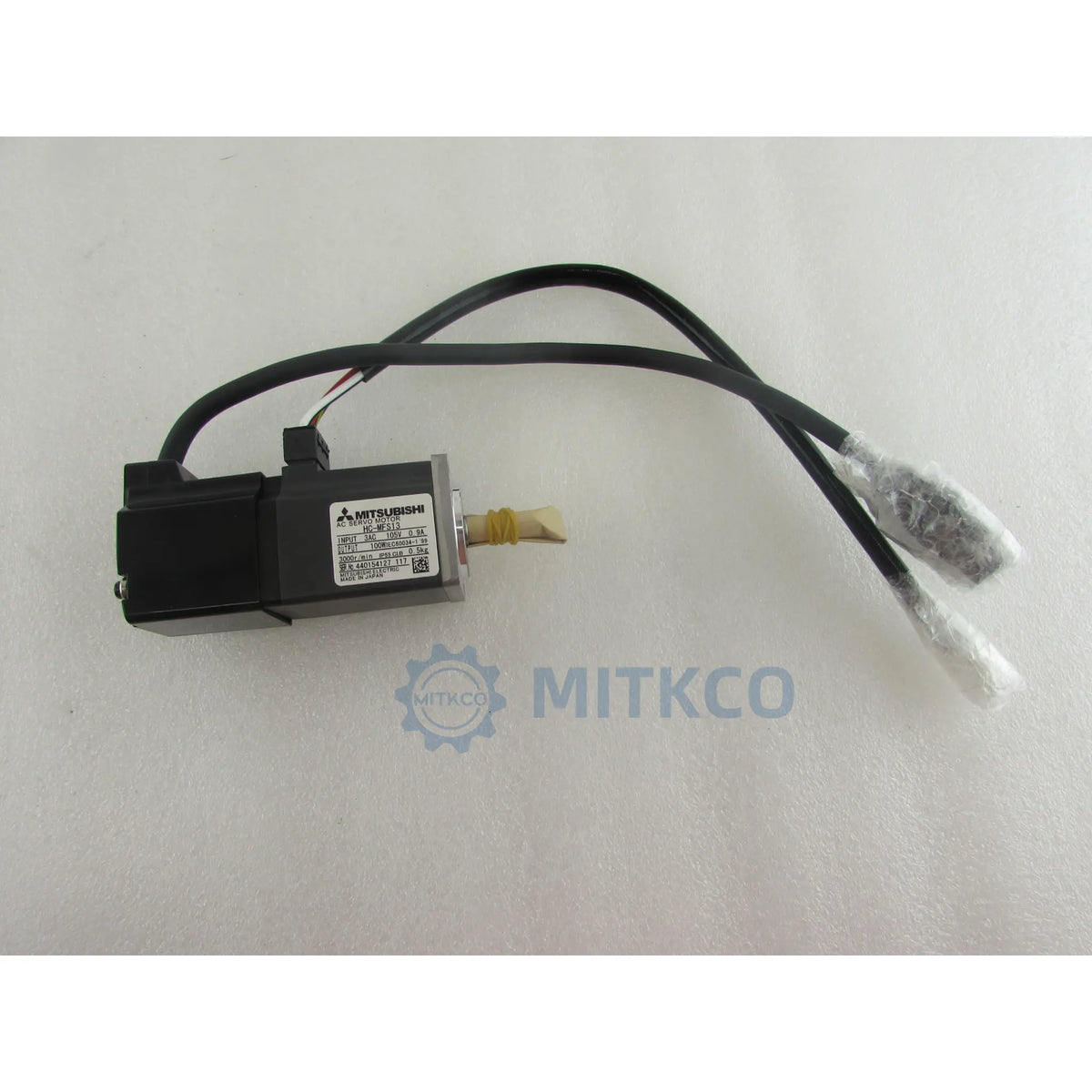 HC-MFS13 Mitsubishi AC Servo Motor 100W 3000RPM 17-Bit Encoder