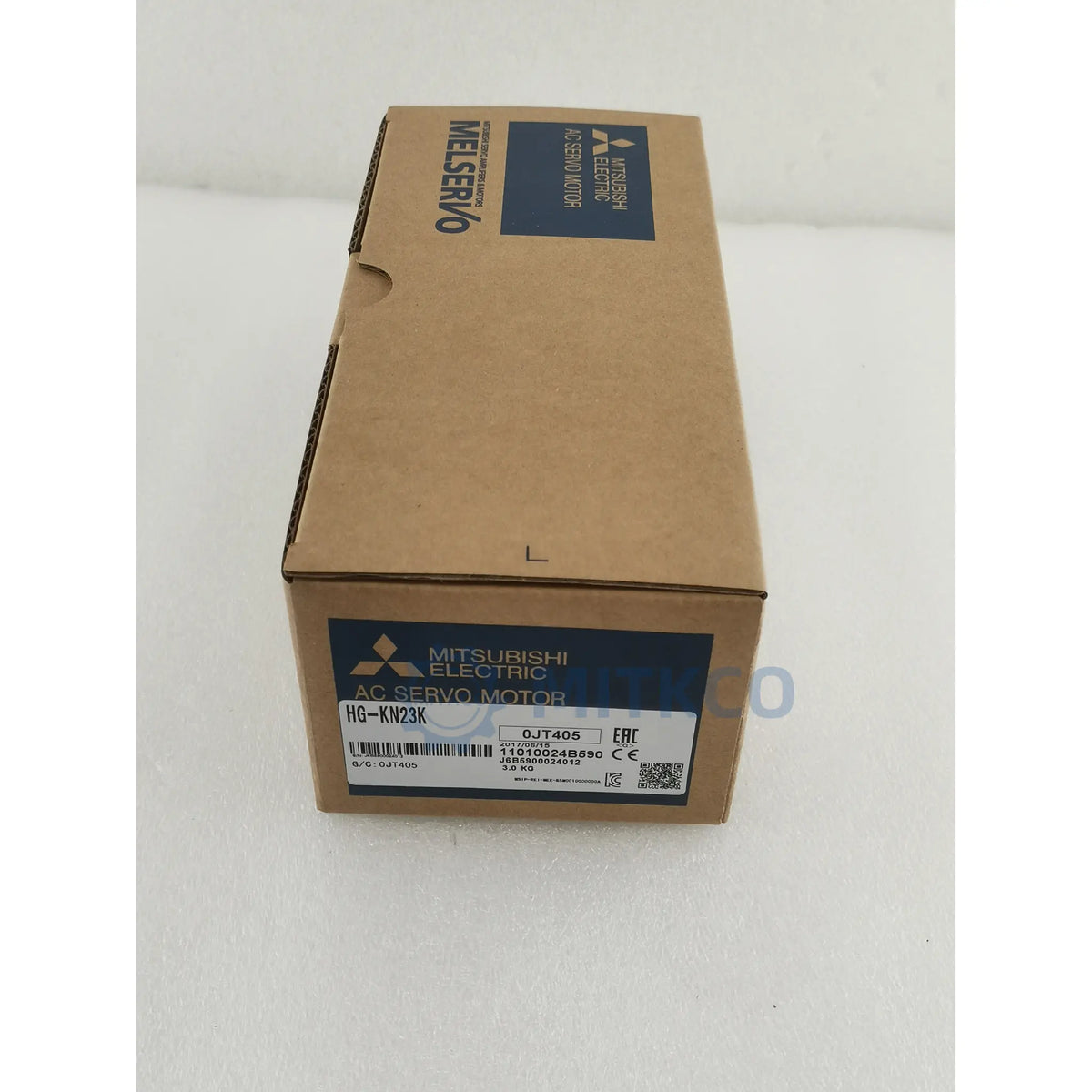 HG-KN23K Mitsubishi 200W AC Servo Motor 3000RPM Keyed Shaft