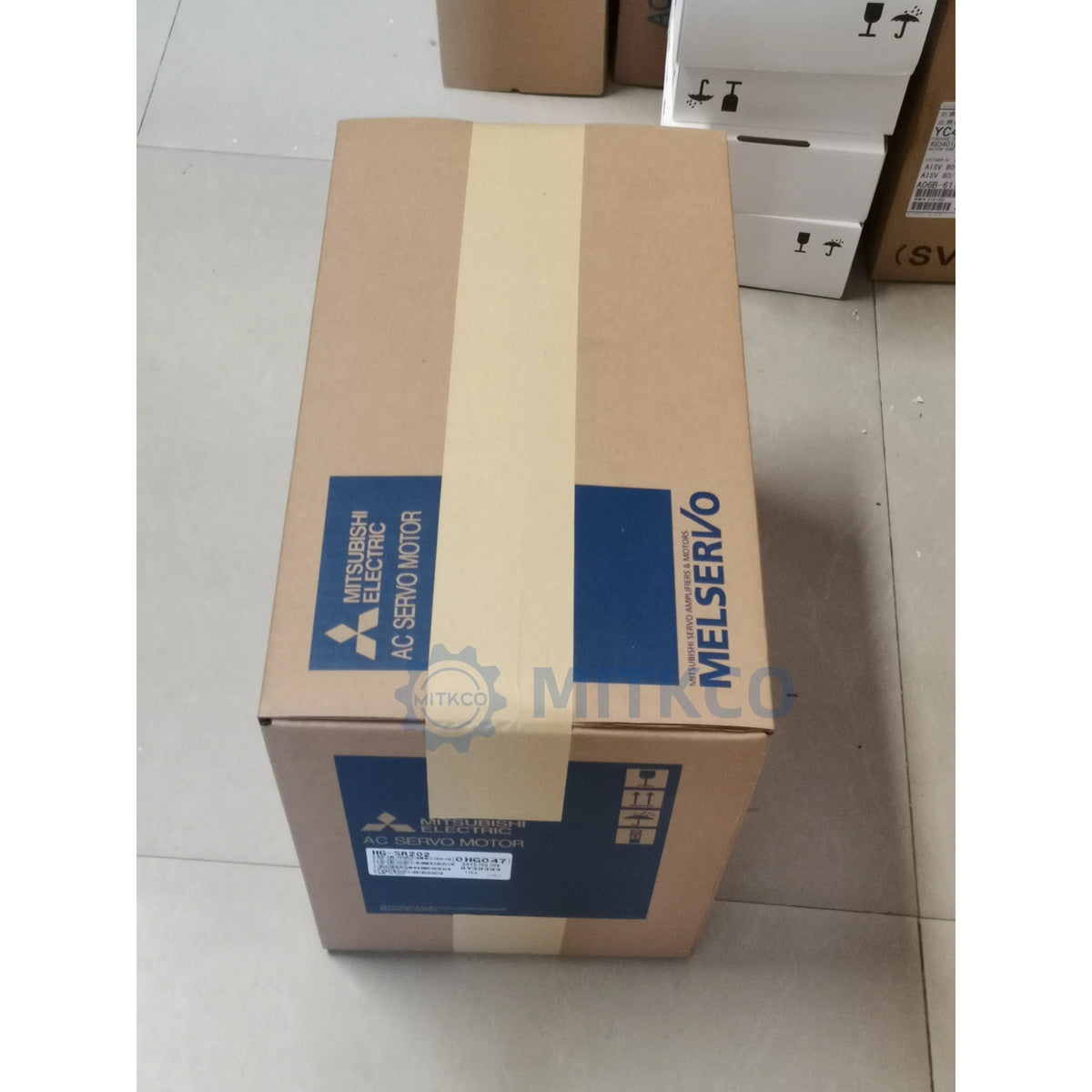 HG-SR202 Mitsubishi 2kW AC Servo Motor 2000RPM IP67