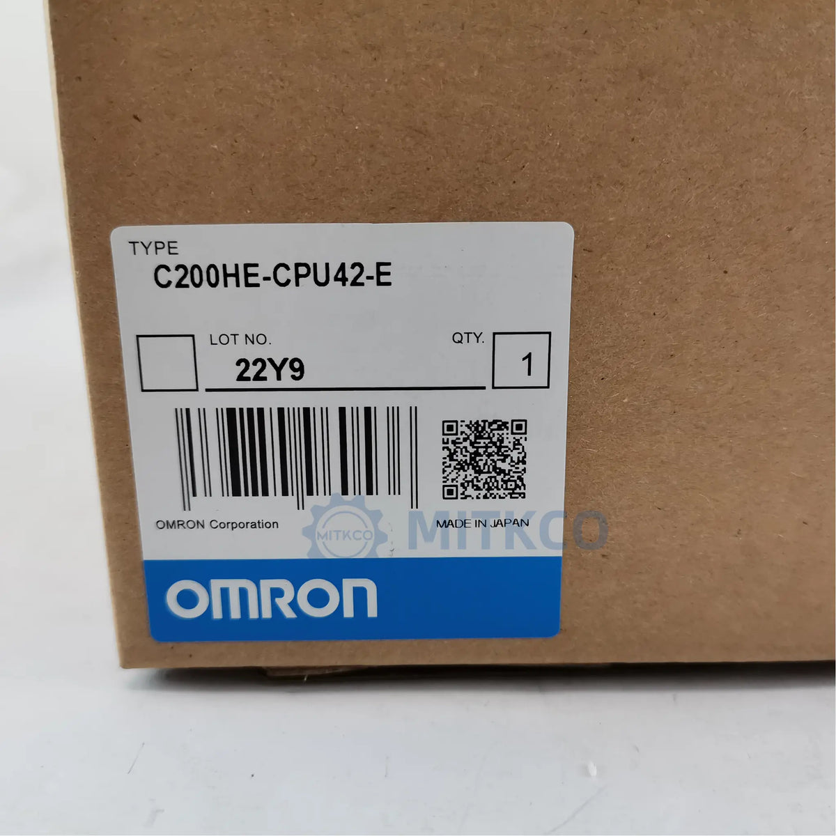 C200HE-CPU42-E OMRON C200HE PLC CPU Unit 7.2K Words RS-232C