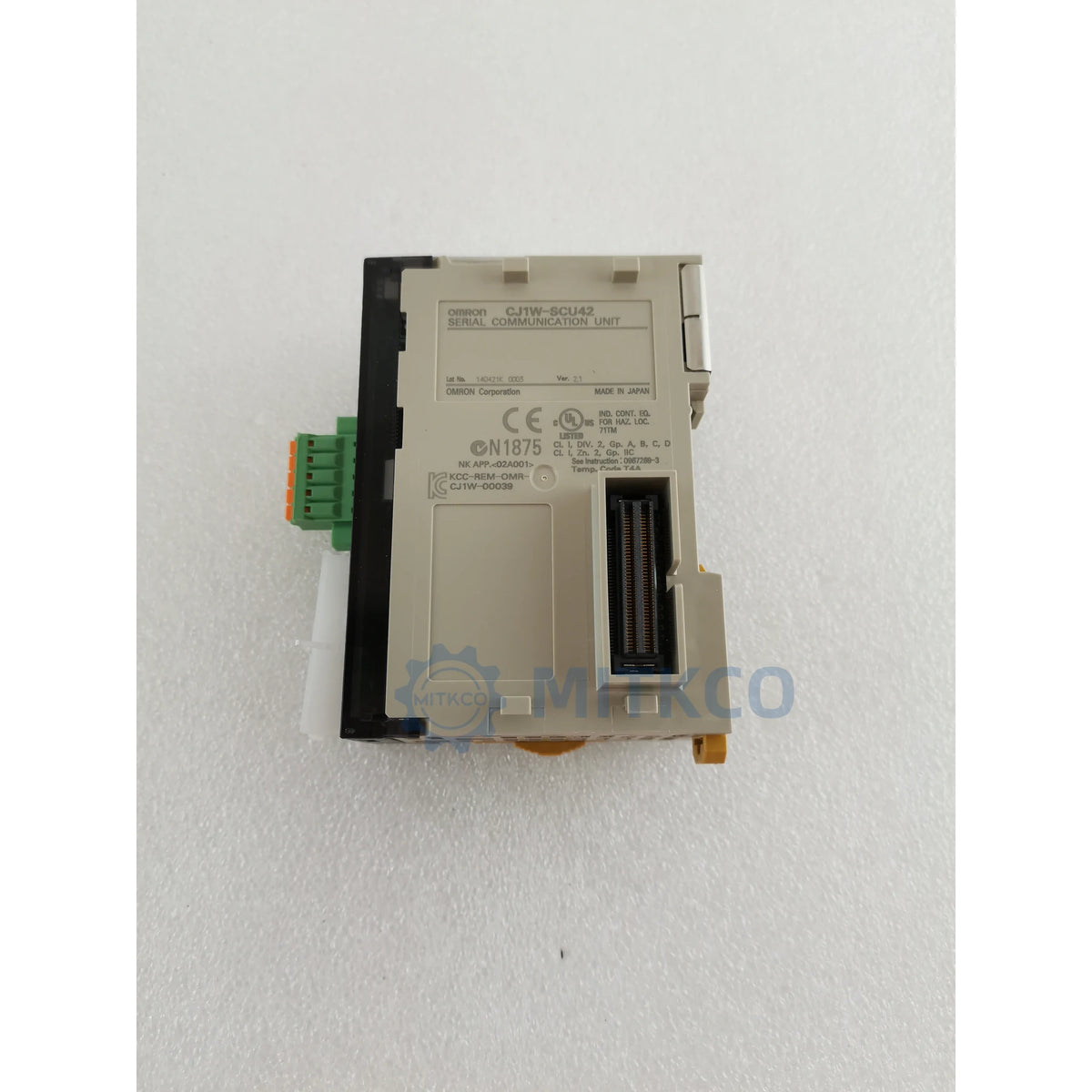 CJ1W-SCU42 OMRON CJ Series Serial Communication Unit RS-232C RS-422/485