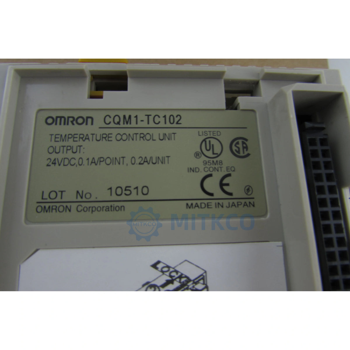 CQM1-TC102 OMRON 2-Loop Temperature Control Module RTD Input