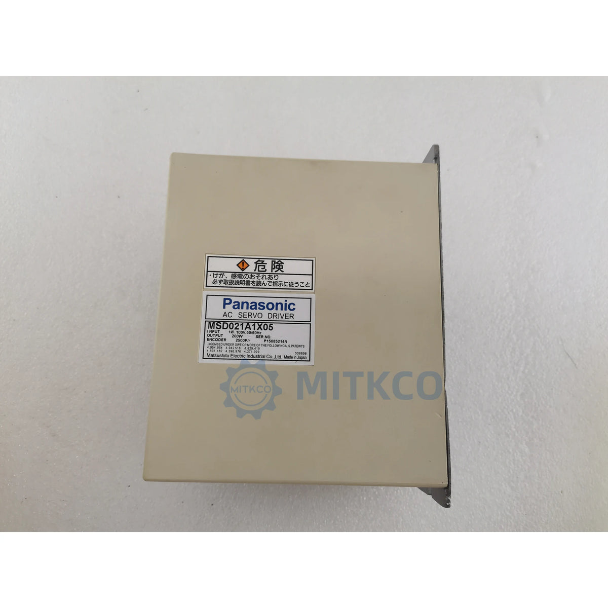 MSD021A1X05 Panasonic MS Series Servo Driver 200W