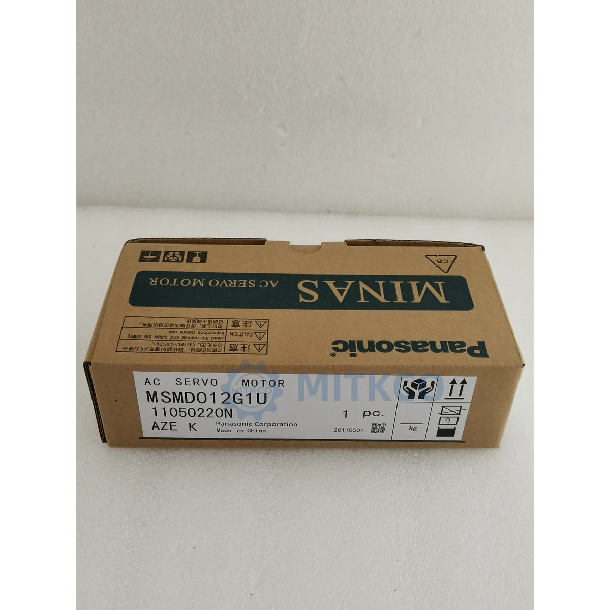 MSMD012G1U Panasonic MINAS A5 Servo Motor 100W 3000RPM
