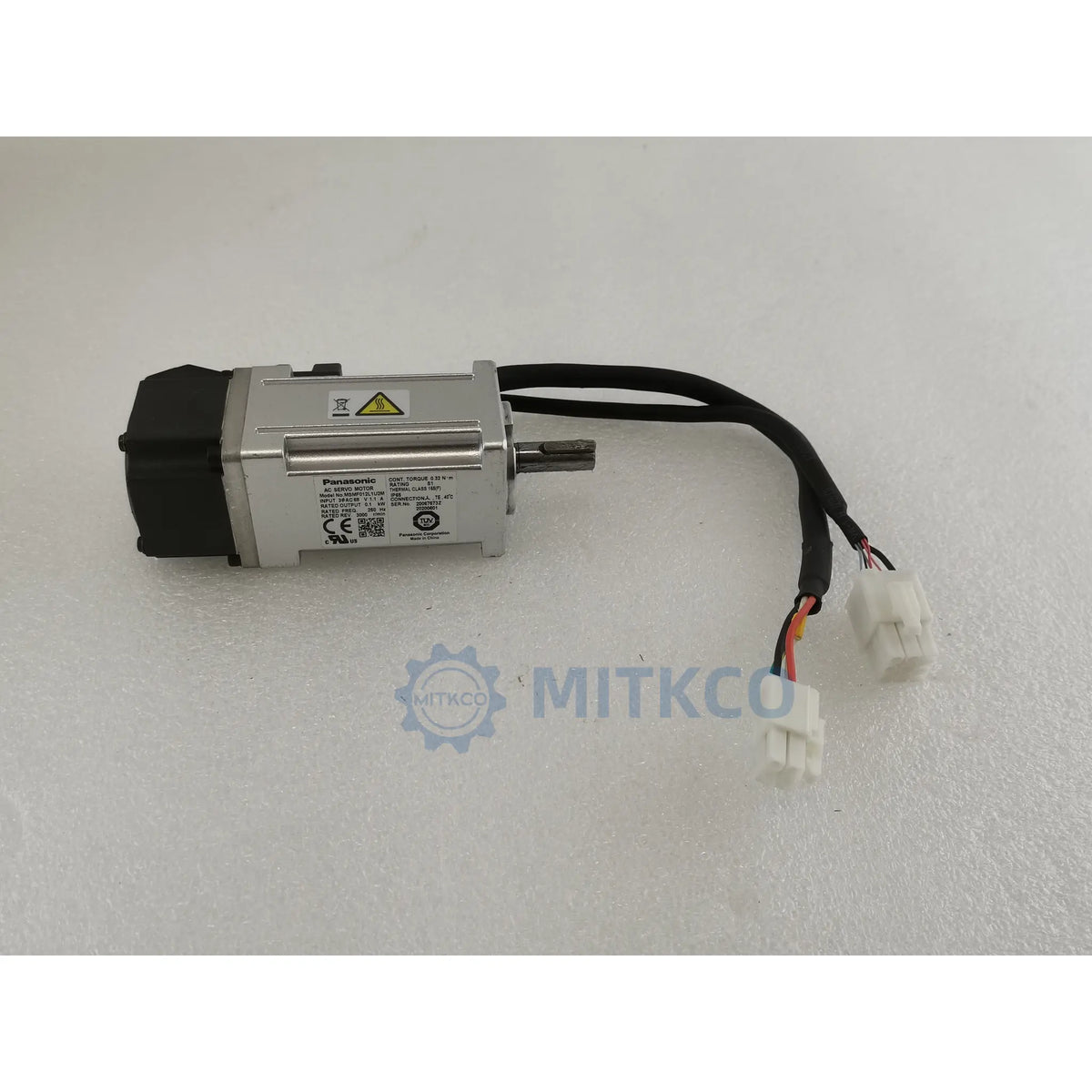 MSMF012L1U2M Panasonic MINAS A6 Servo Motor 100W 3000RPM