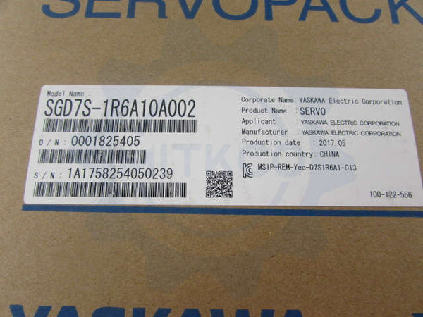 SGD7S-1R6A10A002 Yaskawa Servo drive