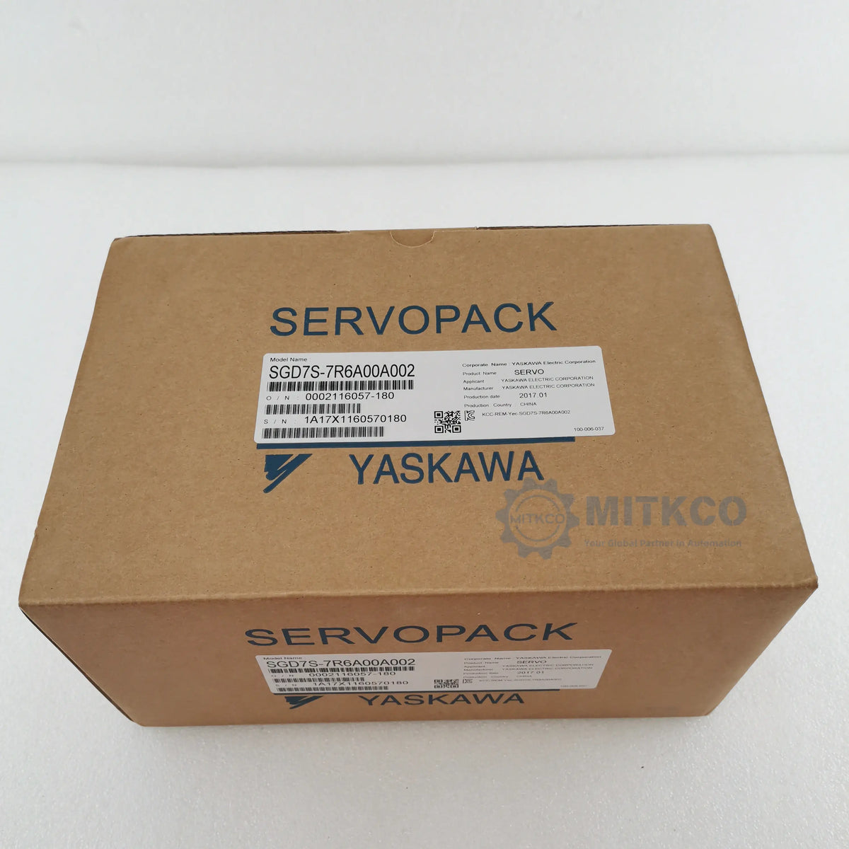 SGD7S-7R6A00A Yaskawa Servo drive