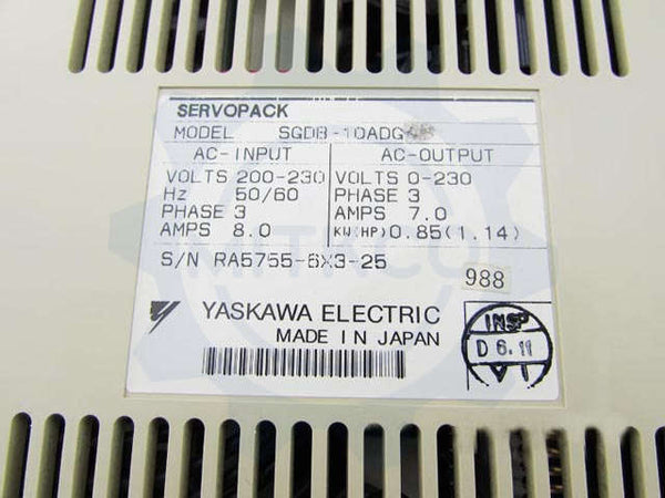 SGDB-10ADG Yaskawa Servo drive
