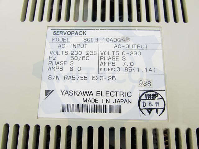 SGDB-10ADG Yaskawa Servo drive