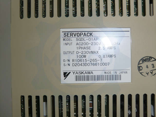 SGDL-01AP Yaskawa Servo drive