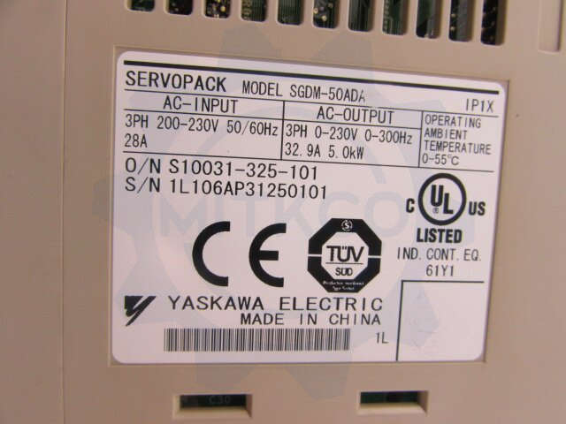 SGDM-50ADA Yaskawa Servo drive