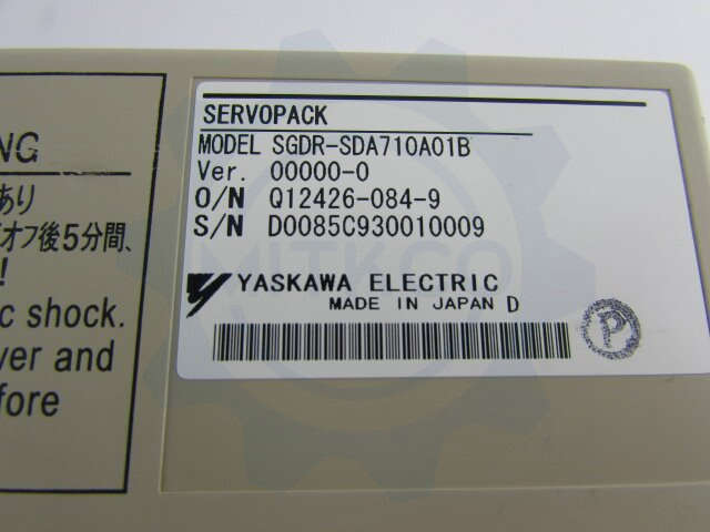 SGDR-SDA710A01B Yaskawa Servo drive