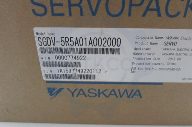SGDV-5R5A01A002000 Yaskawa Servo drive