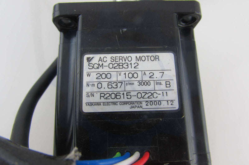 SGM-02B312 Yaskawa Servo Motor