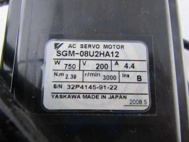 SGM-08U2HA12 Yaskawa Servo Motor