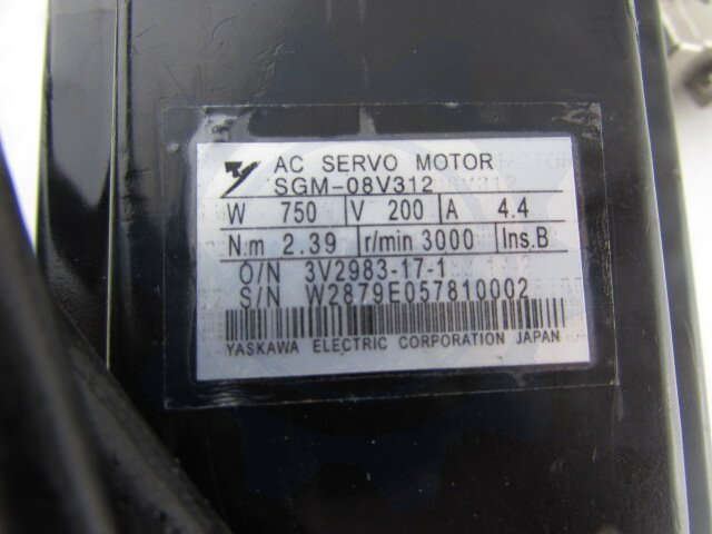 SGM-08V312 Yaskawa Servo Motor