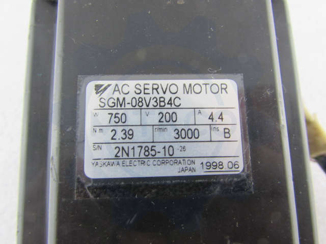 SGM-08V3B4C Yaskawa Servo Motor