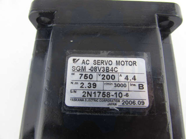 SGM-08V3B4C Yaskawa Servo Motor