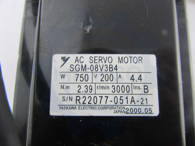 SGM-08V3B4 Yaskawa Servo Motor