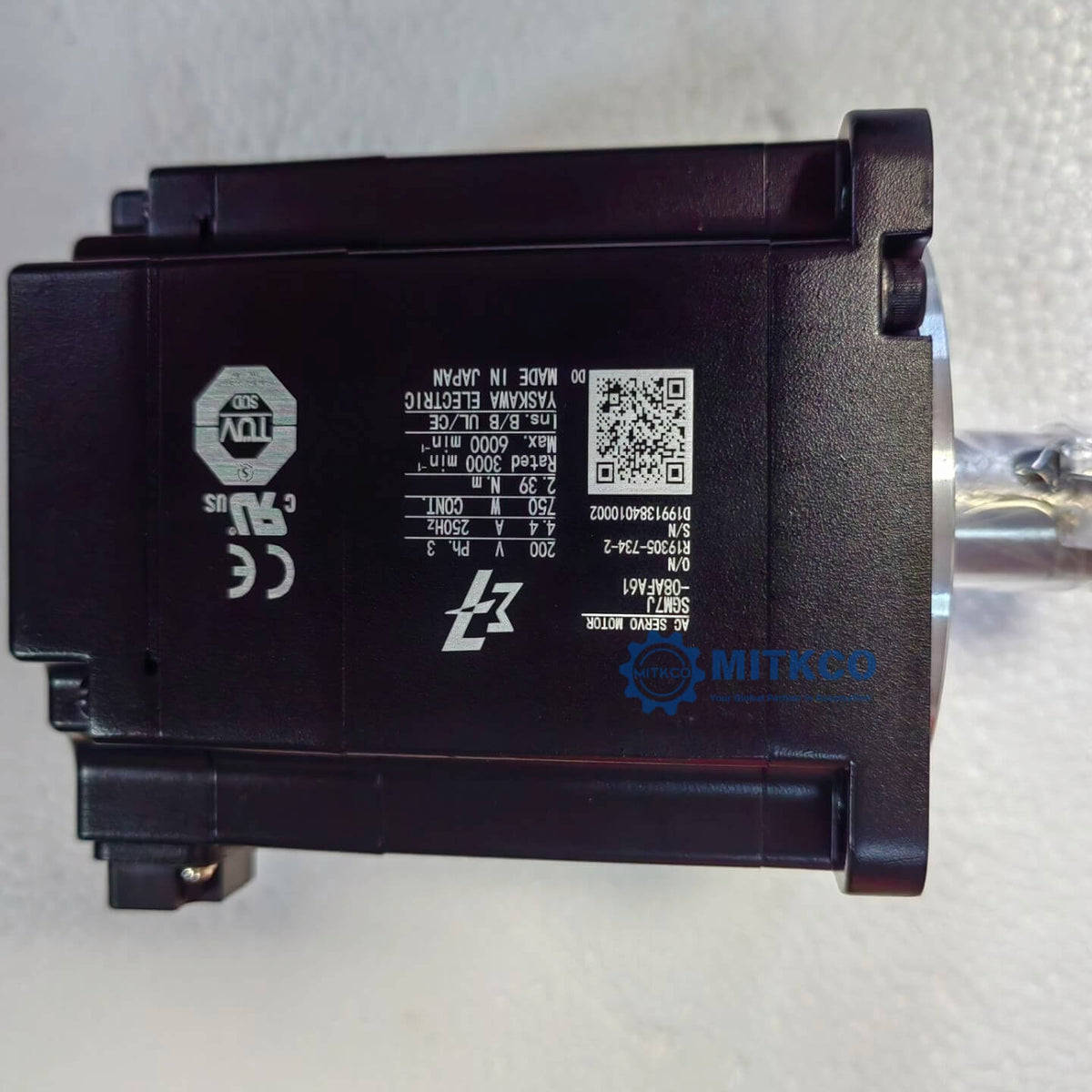 SGM7J-08AFA61 Yaskawa Servo Motor
