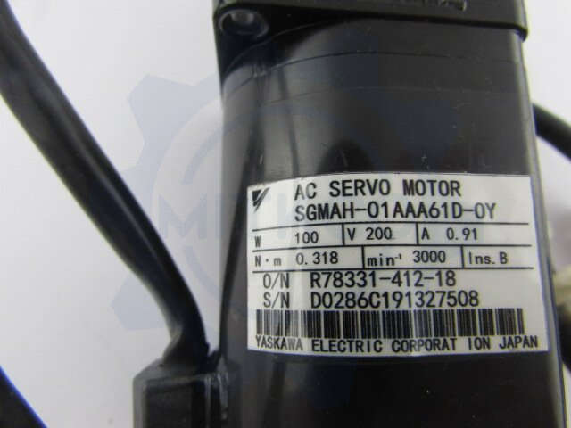 SGMAH-01AAA61D-0Y Yaskawa Servo Motor