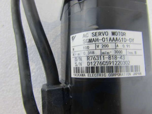 SGMAH-01AAA61D-0Y Yaskawa Servo Motor