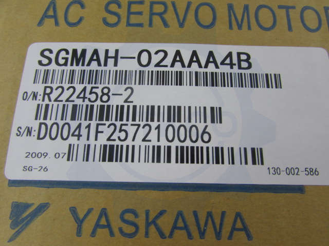 SGMAH-02AAA4B Yaskawa servo drive/motor