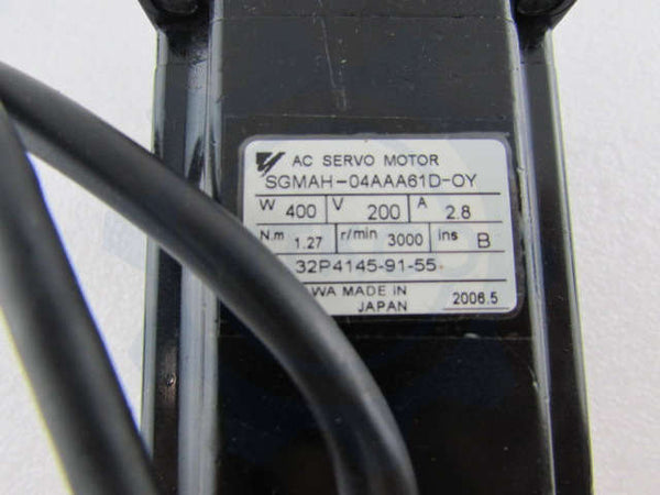 SGMAH-04AAA61D-OY Yaskawa Servo Motor