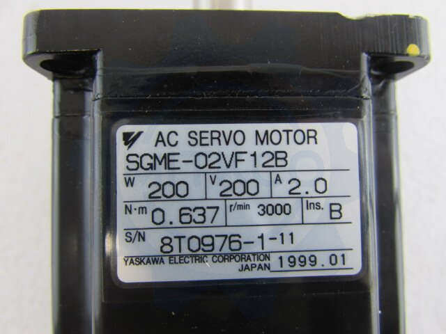 SGME-02VF12B Yaskawa Servo Motor