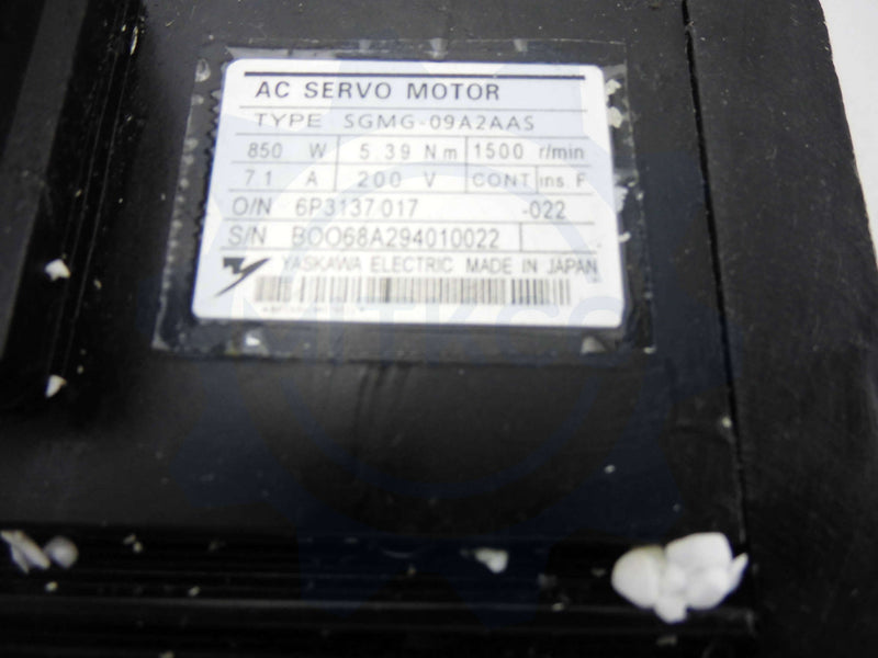 SGMG-09A2AAS Yaskawa Servo Motor