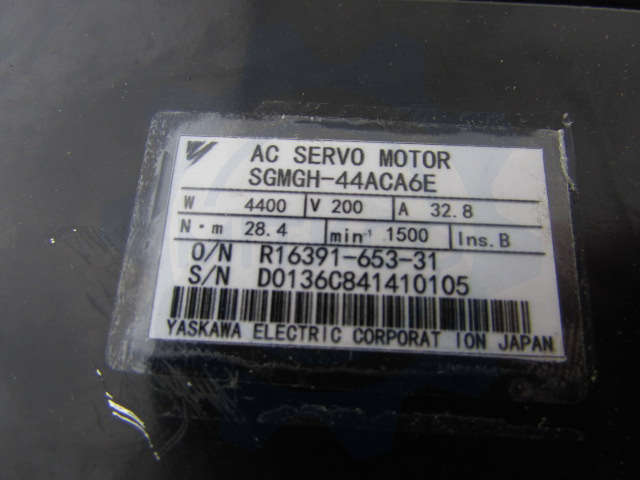 SGMGH-44ACA6E Yaskawa servo drive/motor