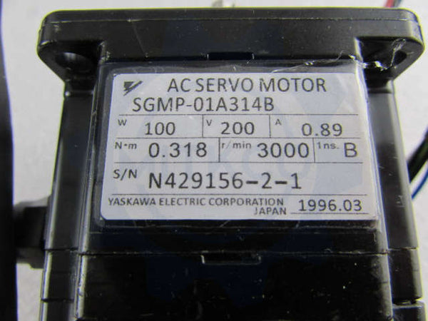 SGMP-01A314B Yaskawa Servo Motor
