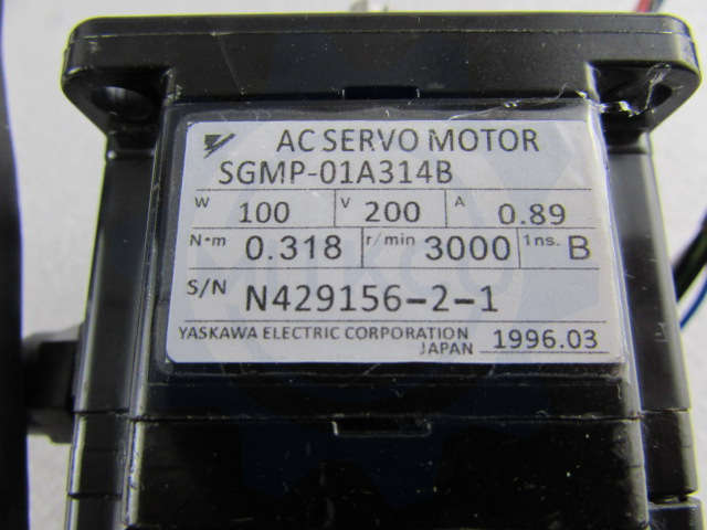 SGMP-01A314B Yaskawa Servo Motor