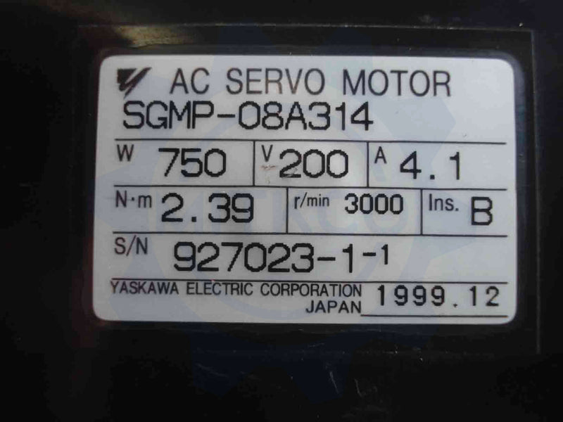 SGMP-08A314 Yaskawa servo drive/motor
